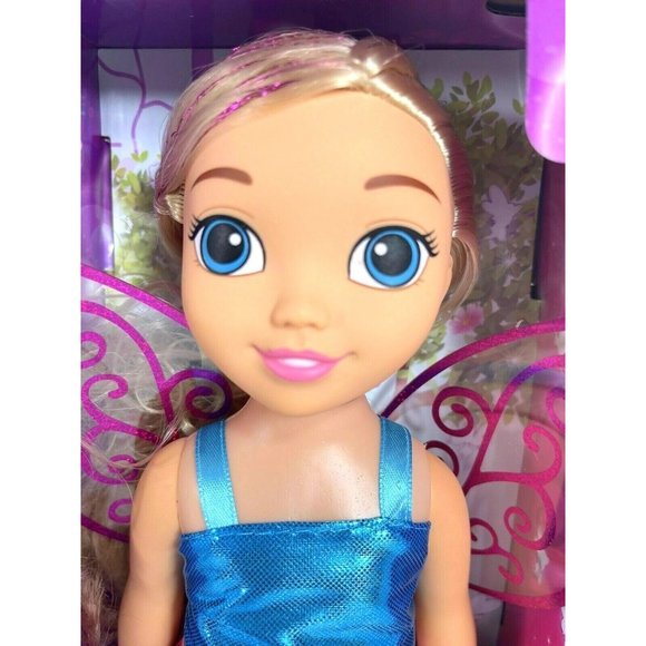 Fairyland Doll Best Friend Forever Blond Hair Blue Eyes Sparkly Wings 11 Inch - Picture 3 of 7